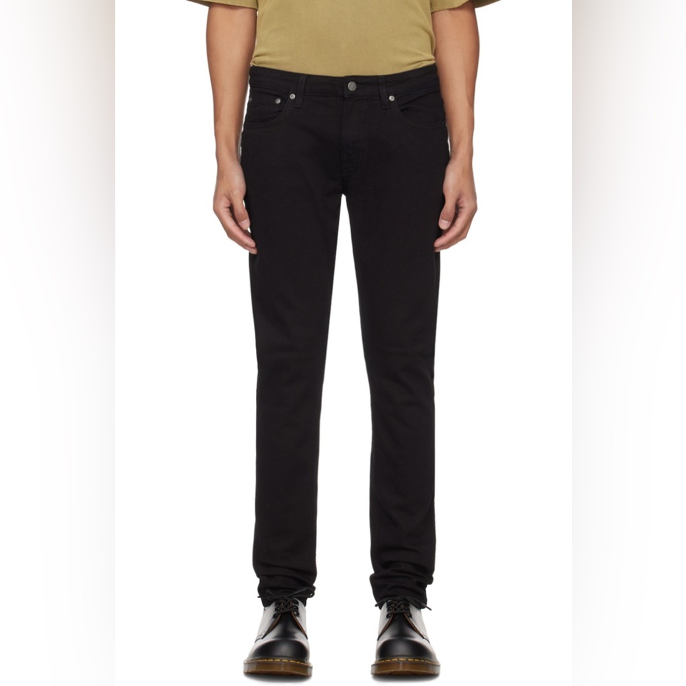 NUDIE JEANS
Black Skinny Lin Jeans